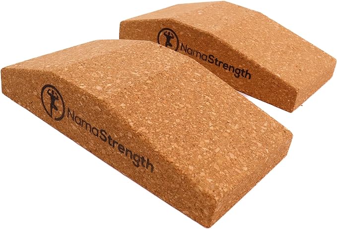 Yoga Wedge For Wrist, Wrist Support Yoga Cork Yoga Wedge Block