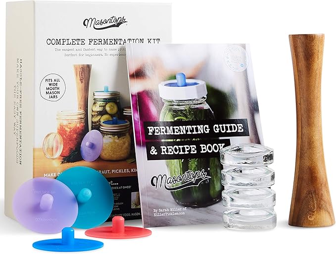 Masontops Complete Mason Jar Fermentation Kit